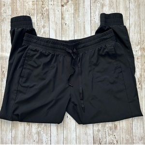 Fabletics women’s joggers, black.